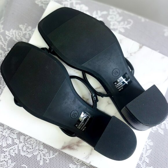 Women's Minimalist Shoe A New Day Cris Heels Black - Picture 9 of 10